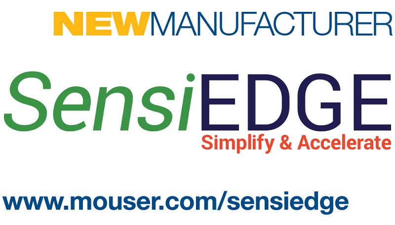 Mouser Signs Global Agreement with SensiEDGE to Distribute SensiBLE Module and Development Kit for IoT-Ready Apps